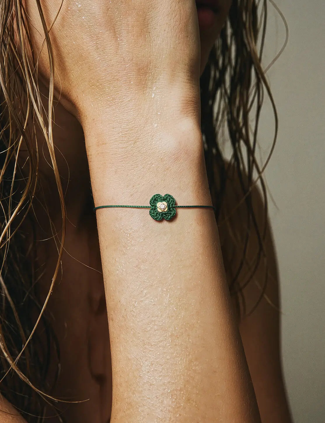 Atelier Petit Fleur Forest Bracelet with diamond