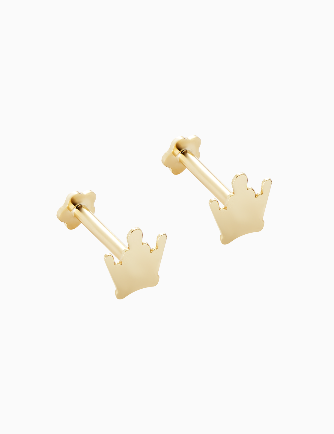 Crown Piercing Earrings