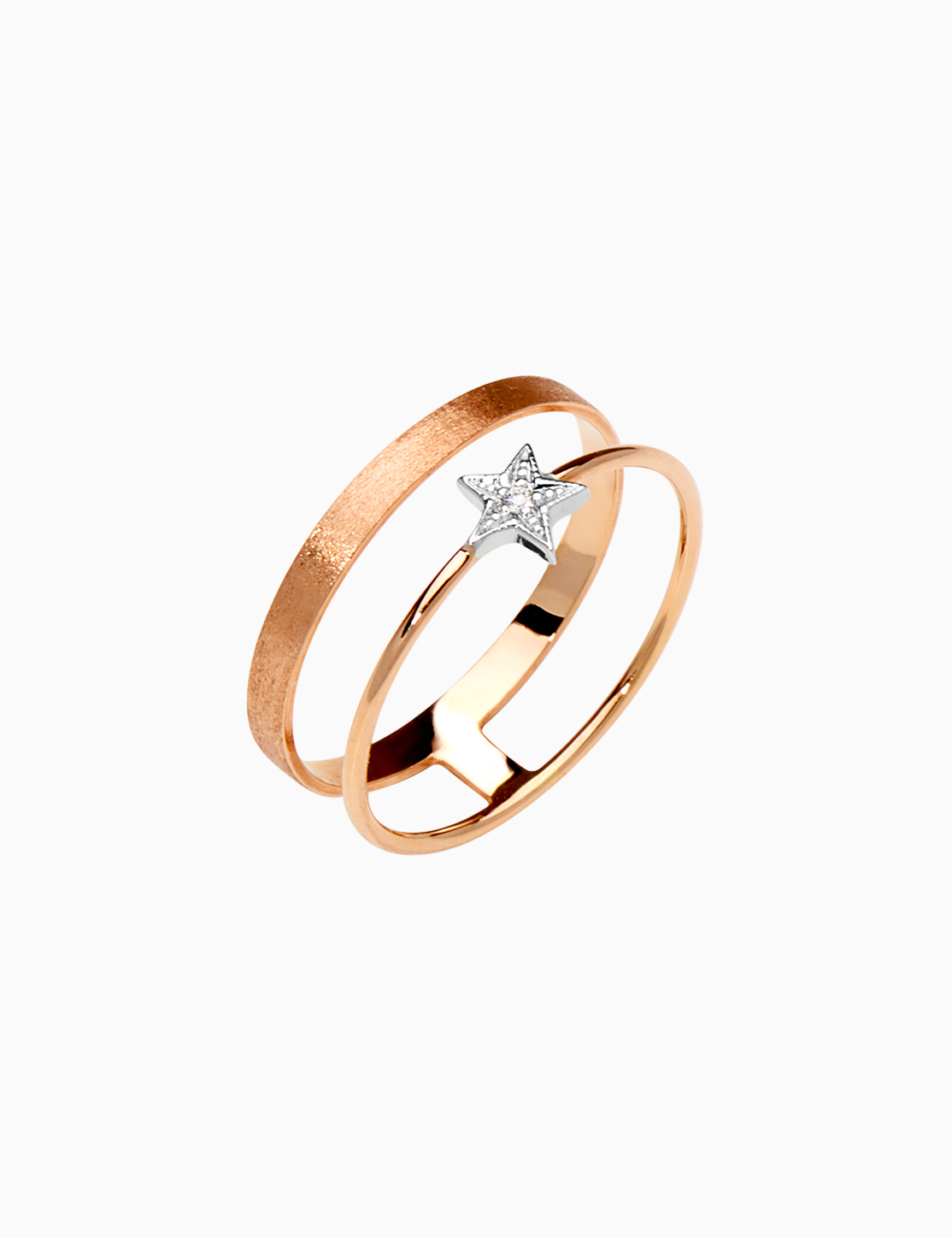 Anello 2 Star Satin