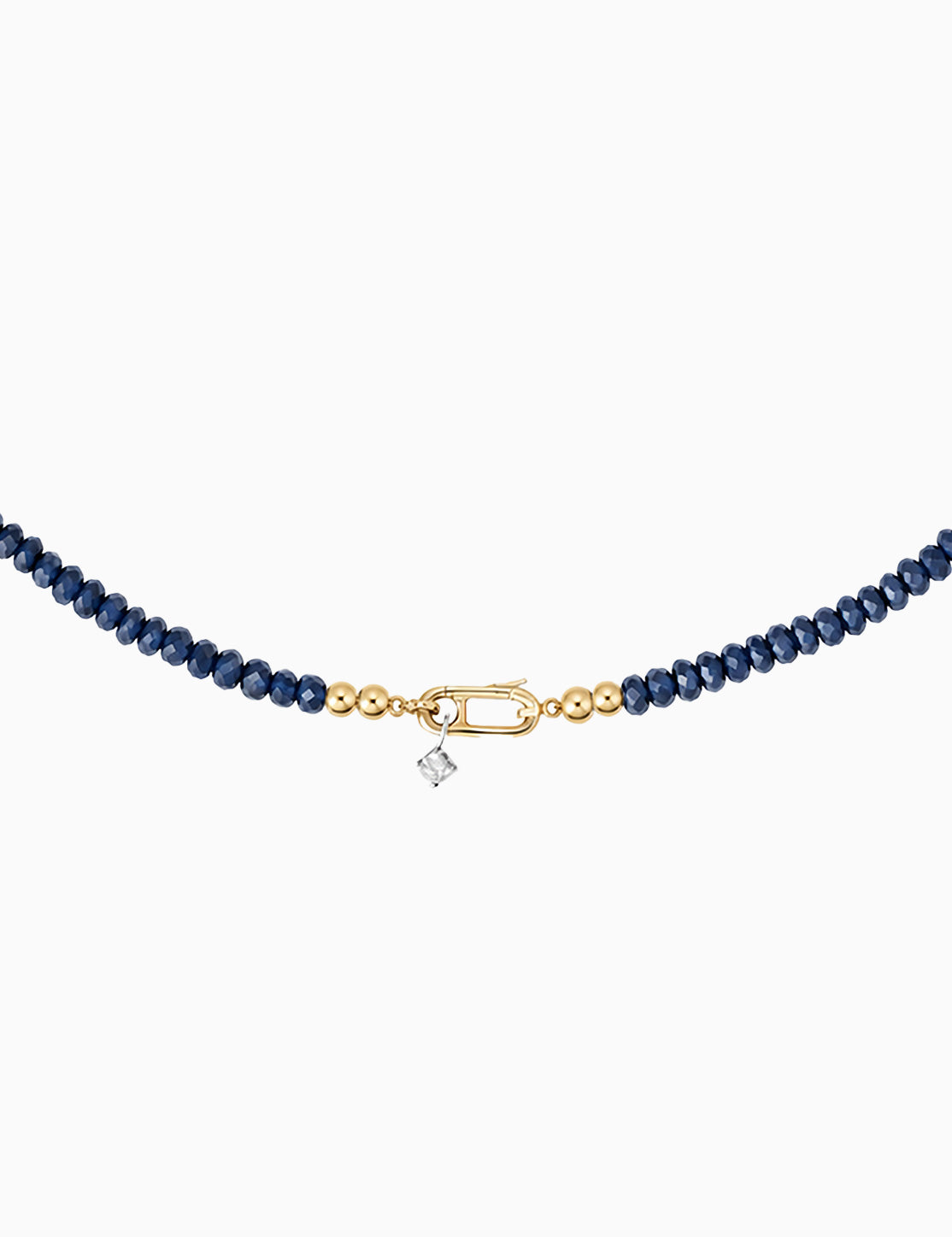 Collana Uno con Zaffiri Blu