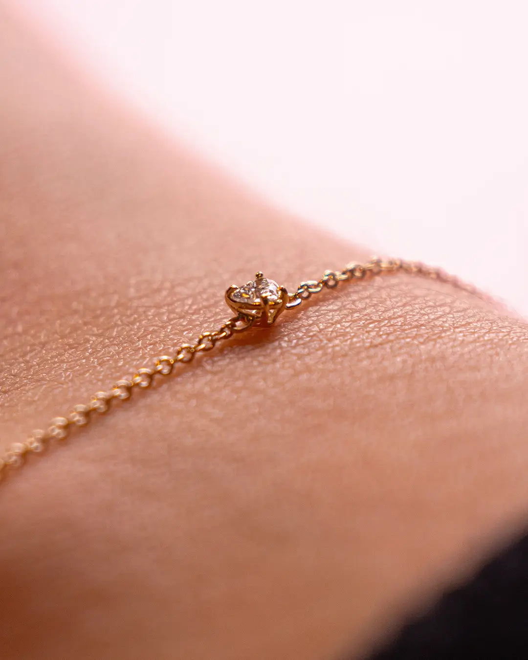 Heart Diamond Bracelet