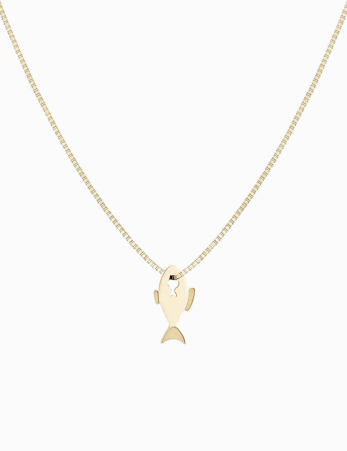Collana Sliding Fish