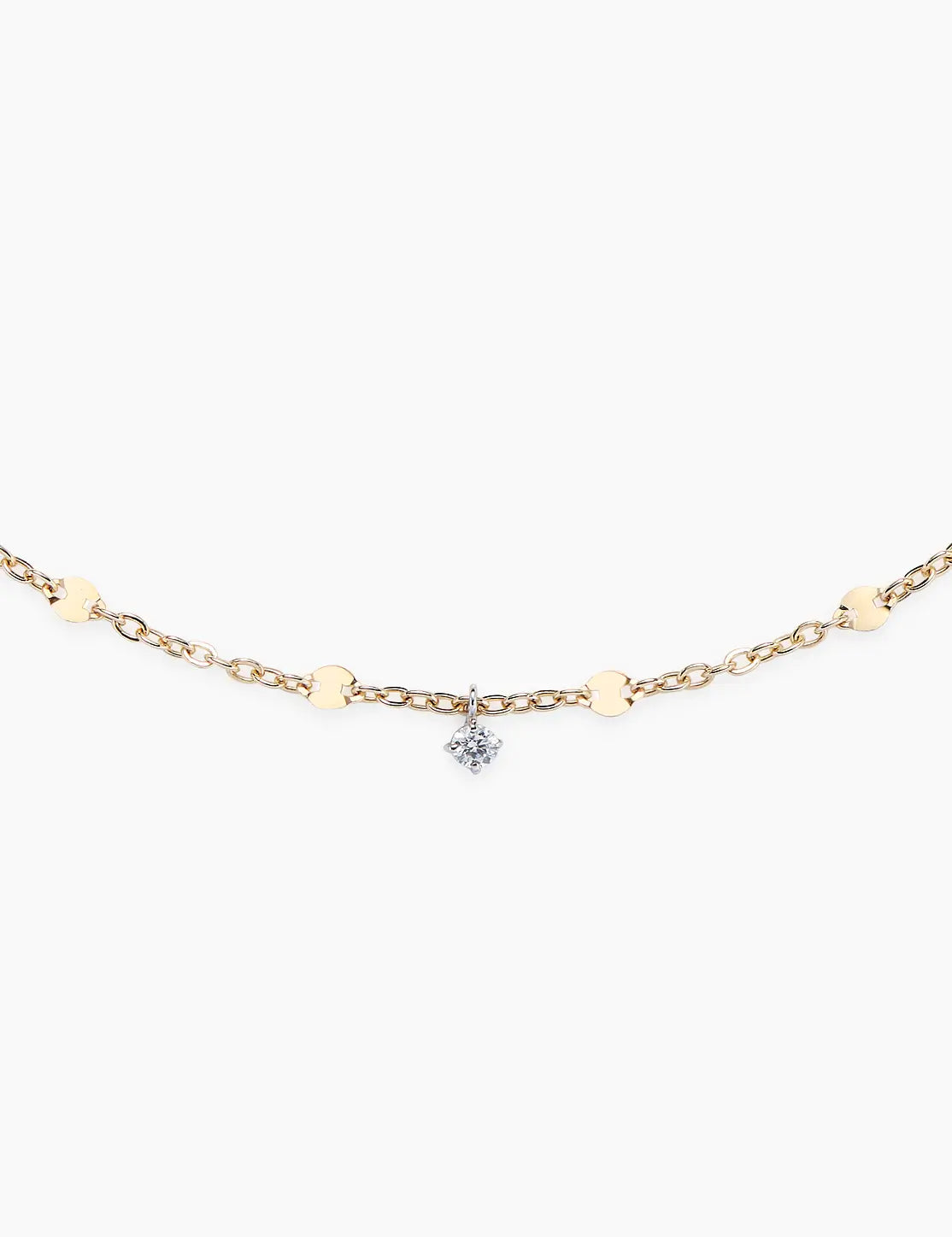 Collana Gold Solitaire