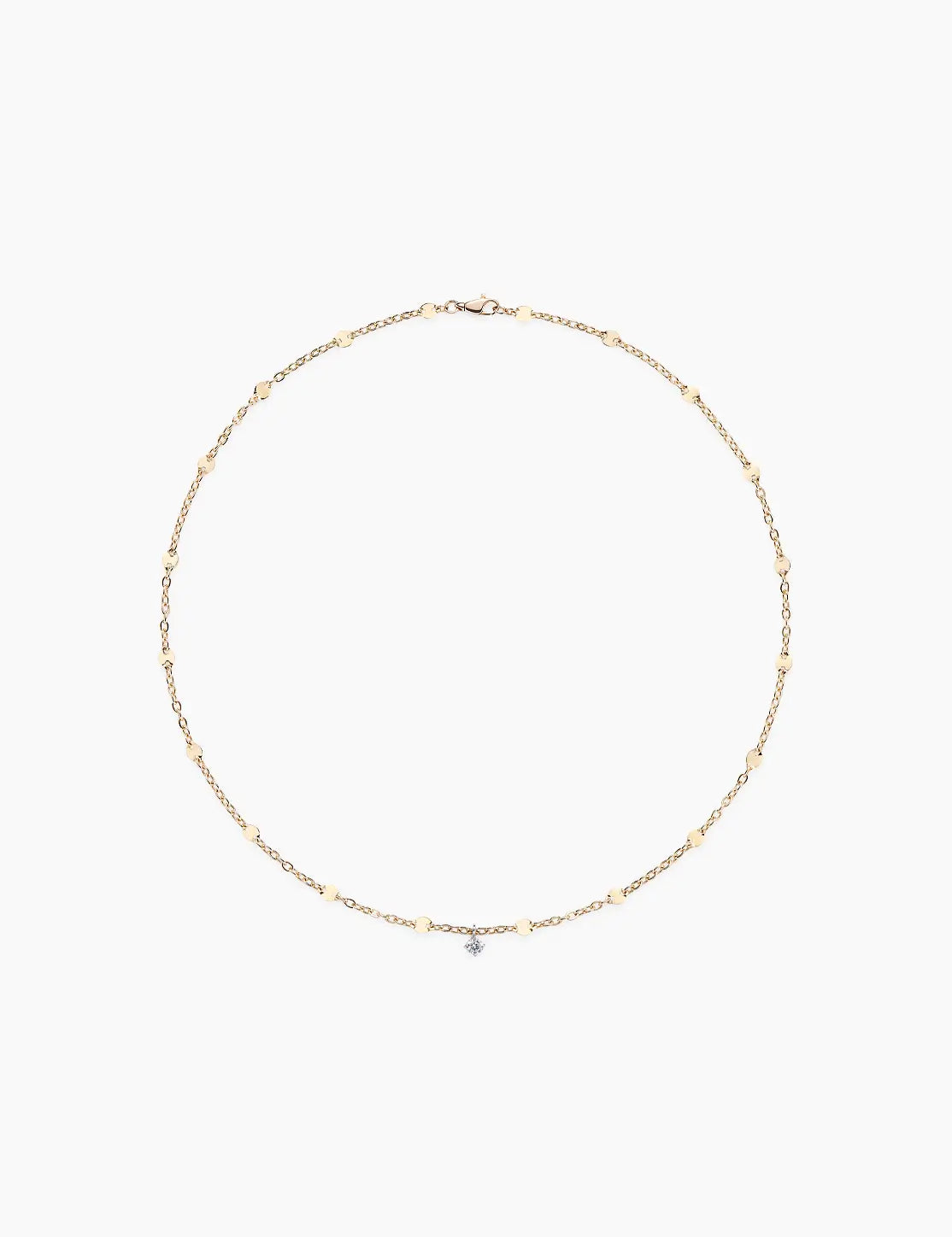 Collana Gold Solitaire