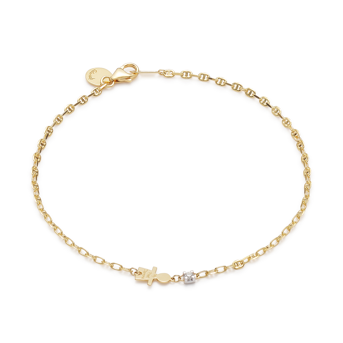 Petit Garçon Bracelet, Child in 18K Gold | Caterina B