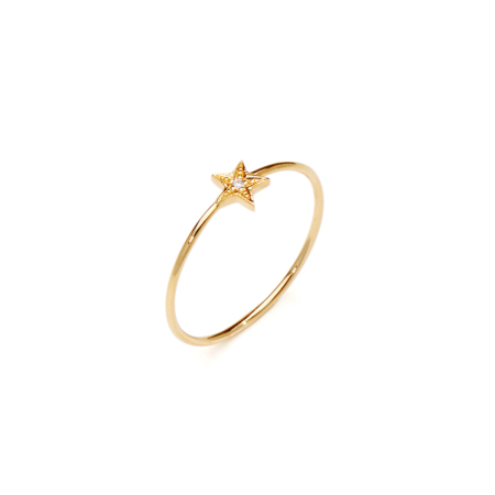 18K Gold Layer Dice ring - Donna Italiana